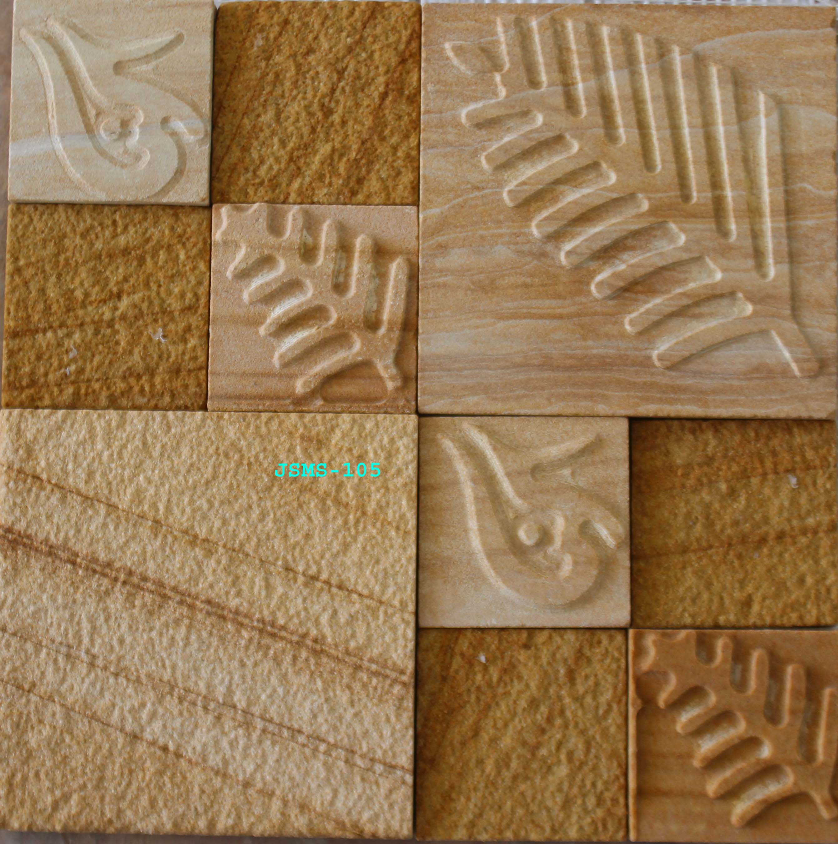 CNC Stone Mosaic Wall Tile